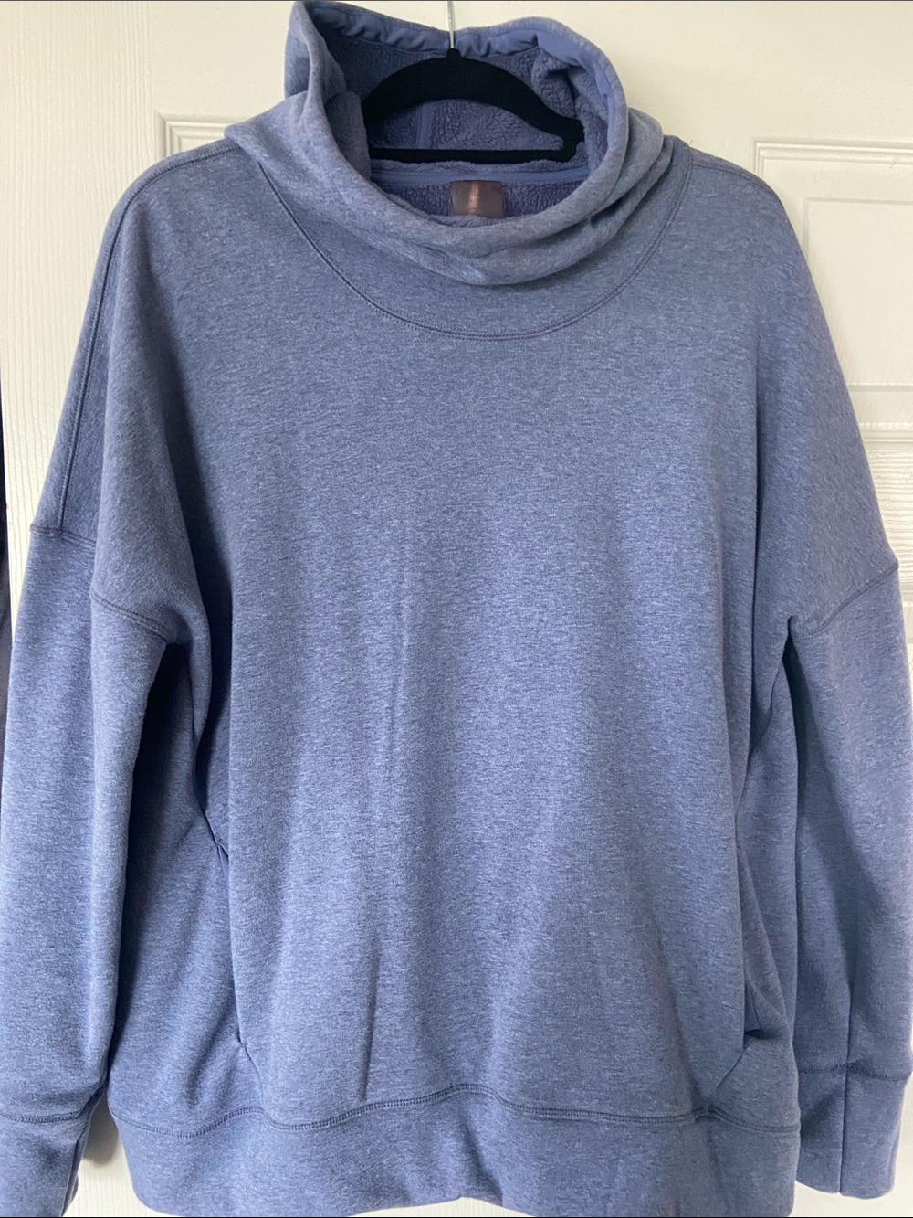 CALIA by Carrie Underwood Dusty Blue Turtleneck Pullover